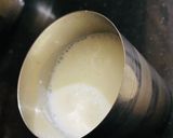 A picture of step 1 of Jaggery milk.