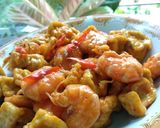 Foto langkah ke 4 dari resep Udang tahu saus mentega🦐.