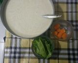 A picture of step 2 of Barnyard Millets -Idli and Dosa (Tri colour).