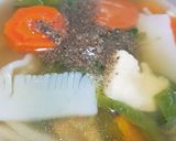 รูปขั้นตอนการทำที่ 4 ของ ก๋วยเตี๋ยวบุกผักรวมน้ำใสMixed vegetables konjac noodle 🍜🥬🥦🥕