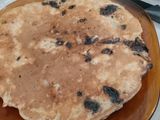 Pancake pisang coklat almond gluten free, ala2..