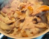 Une image de l'étape 5 de Croustade jambon champignons.
