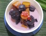 Foto langkah ke 3 dari resep Kolak ubi ungu mutiara.