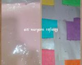 Foto langkah ke 3 dari resep Rainbow cake kukus lembut.