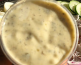 A picture of step 6 of Ranch salad.
