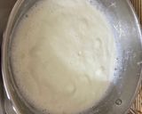 A picture of step 4 of Mithe Chawal with Kesariya Rabdi.
