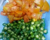 Foto langkah ke 2 dari resep Tumis Ikan Cabe Hijau.