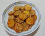 रताळ्याचे चटपटीत काप (ratalyache kaap recipe in marathi) रेसिपी स्टेप 5 फोटो 