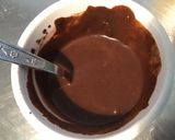 Une image de l'étape 7 de Gâteau chocolat fraises caramel.