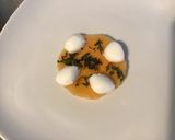 Une image de l'étape 4 de Melon « tour de pise » à la menthe fraîche et mozzarella di buffala.