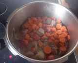 Foto del paso 4 de la receta: 282. Ternera al Strogonoff con vino tinto y arroz blanco