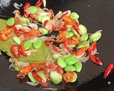 Foto langkah ke 3 dari resep Tumis pepaya muda pedas pooll...