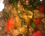 Foto langkah ke 2 dari resep Daging Saos Tiram.