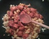 A picture of step 6 of Chorizo breakfast tacos.