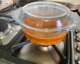 Une image de l'étape 10 de Dôme de riz à la tomate, gingembre, ail et curcuma.