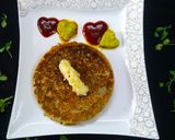 A picture of step 4 of Fenugreek Banana Pancakes.