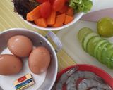 รูปขั้นตอนการทำที่ 1 ของ "กุ้งไซ้ไข่กระทะ / เอ้กอี้เอ้กซีฟู้ด"🍳🦐😋