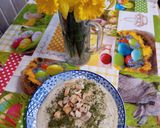 Fokhagyma krémleves medvehagymával NAGYPÈNTEKI LEVES recept fázis 9 fotója