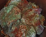 Foto del paso 3 de la receta: Chuletas de cerdo arvejadas