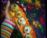 A picture of step 5 of Paan Laddo.