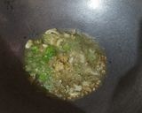 A picture of step 3 of Garlic Maggi noodles and dry potato manchurian.