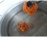 A picture of step 6 of Instant Jalebi.