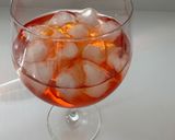 A picture of step 3 of Aperol Spritz.