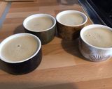 Une image de l'étape 6 de Crèmes café copeaux de caramel beurre salé.