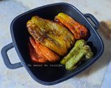 Une image de l'étape 2 de Poivrons et piments forts cuits au air fryer 🫑🌶.