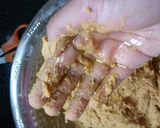 A picture of step 6 of Homemade Haldiram style aloo bhujiya.