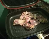 A picture of step 2 of Homemade mbuzi choma.
