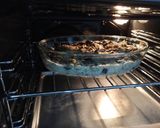 Foto del paso 3 de la receta: Contramuslos de pollo con salsa de nata, champiñones y berenjena