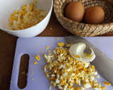 Foto del paso 1 de la receta: Sándwiches para la hora del té de paté y huevos