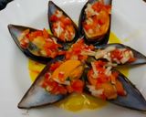 Foto del paso 6 de la receta Mejillones con vinagreta casera