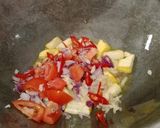 Foto langkah ke 3 dari resep Sayur tumis tahu sawi putih.