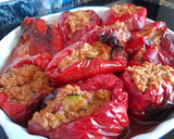 Foto del paso 5 de la receta: Pimientos rellenos de soja y verduras