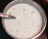 A picture of step 1 of Crispy Rava Open Toast Sandwich.