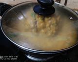 A picture of step 5 of Gobhi Musallam.