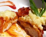 Foto langkah ke 8 dari resep Korean Chicken with Cheese Sauce.