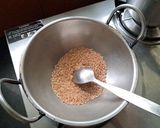 A picture of step 1 of Corn Broken Wheat Pulao.