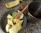 Une image de l'étape 3 de Jus ananas hibiscus.