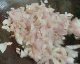 A picture of step 1 of Chicken patties.