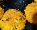 A picture of step 2 of Rice Tikki.