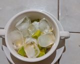 Foto langkah ke 2 dari resep Es Teler Creamy Matcha.