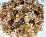 A picture of step 11 of Dahi phulki.