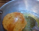 A picture of step 3 of Besan poori's.