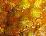 Foto del paso 5 de la receta: Albóndigas en salsa de tomate con verduras