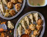 Steamed & Fried Chicken Momos (Dumplings) recipe step 10 photo