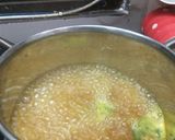 A picture of step 3 of Tulsi haldi mix kadha.