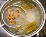 A picture of step 3 of Oden (Broth Preparation).